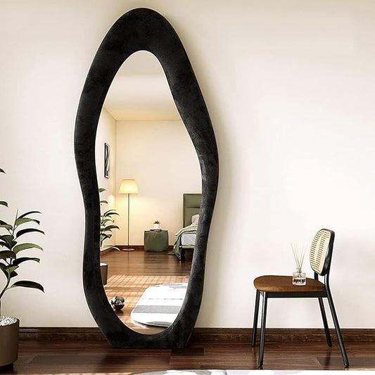 🖤 MIROIR AURA – NOIR ÉLÉGANT
