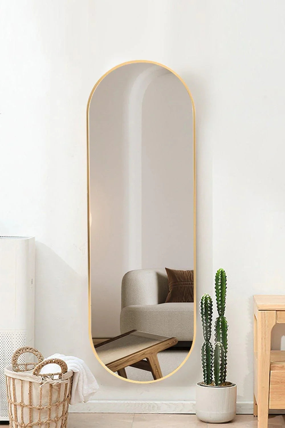 🔥 Miroir Ovale 160×60 cm