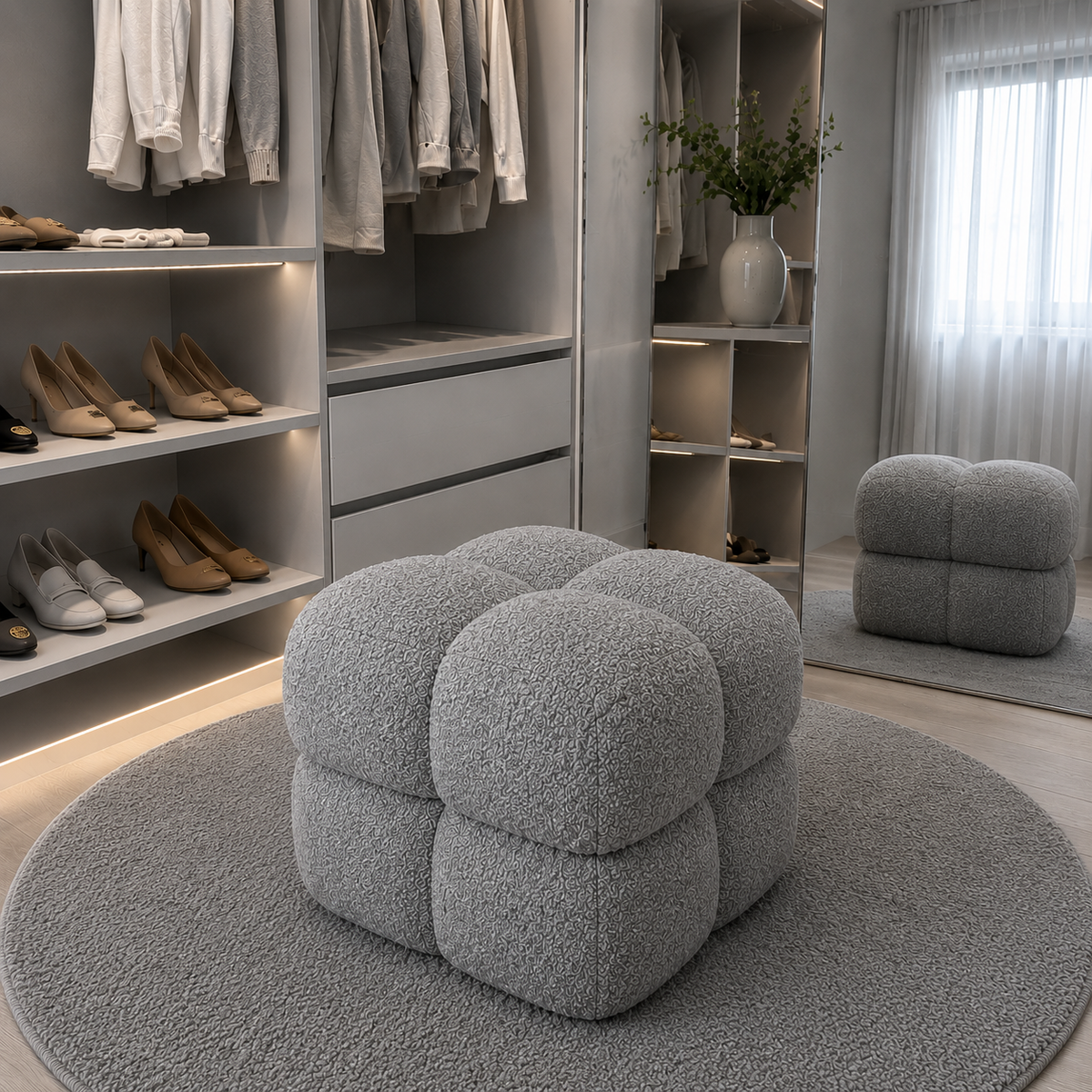 Pouf Bubble Bouclette