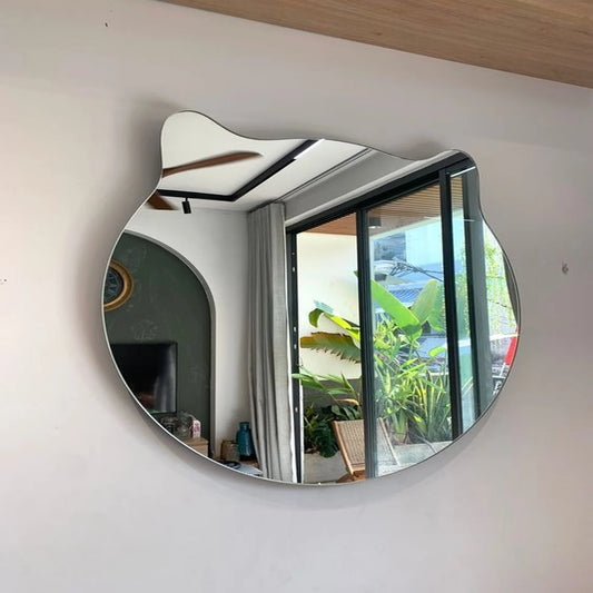 🐱 MIROIR CHATTON – 70 × 60 cm